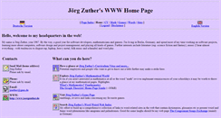 Desktop Screenshot of joergzuther.de